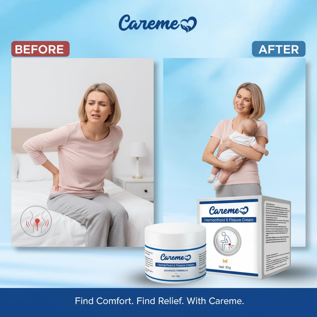 Careme Hemorrhoid & Fissure Cream for Piles